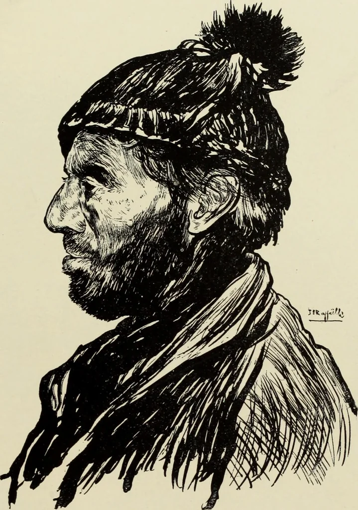An illustration from Pen drawing and pen draughtsmen : their work and their methods : a study of the art today with technical suggestions, 1920, leaf 156