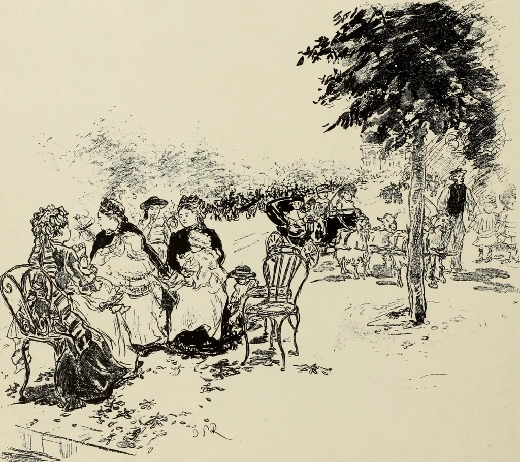 An illustration from Pen drawing and pen draughtsmen : their work and their methods : a study of the art today with technical suggestions, 1920, leaf 157