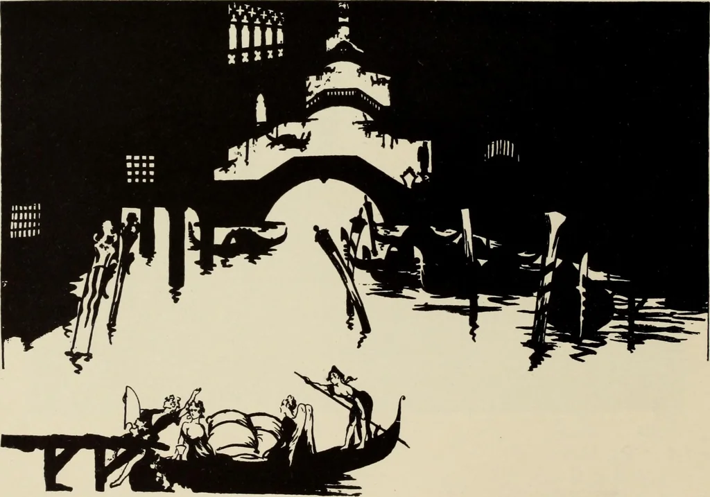 An illustration from Pen drawing and pen draughtsmen : their work and their methods : a study of the art today with technical suggestions, 1920, leaf 159