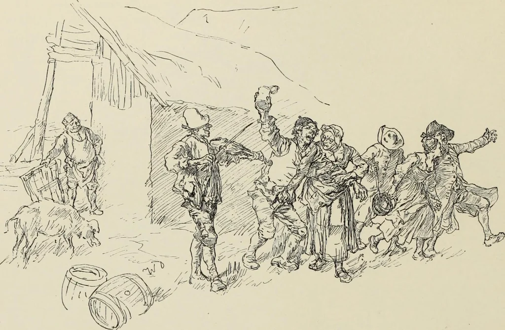 An illustration from Pen drawing and pen draughtsmen : their work and their methods : a study of the art today with technical suggestions, 1920, leaf 187