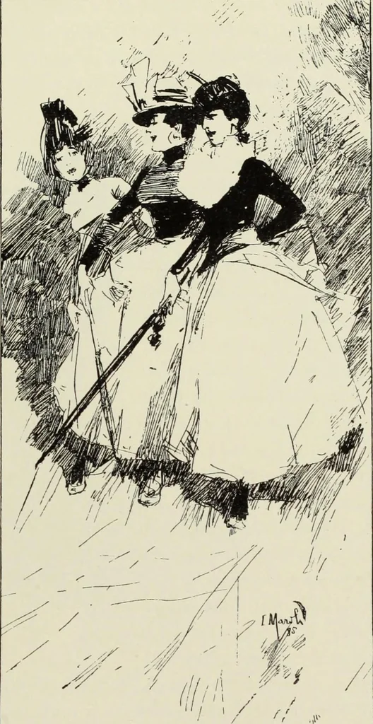 An illustration from Pen drawing and pen draughtsmen : their work and their methods : a study of the art today with technical suggestions, 1920, leaf 192