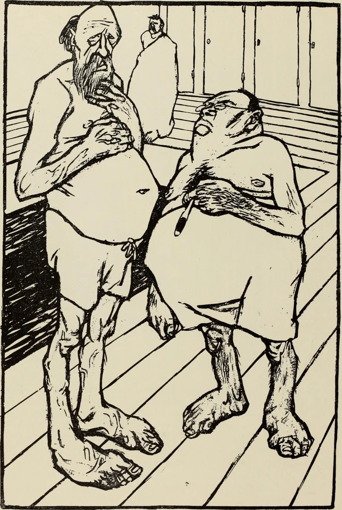 An illustration from Pen drawing and pen draughtsmen : their work and their methods : a study of the art today with technical suggestions, 1920, leaf 205