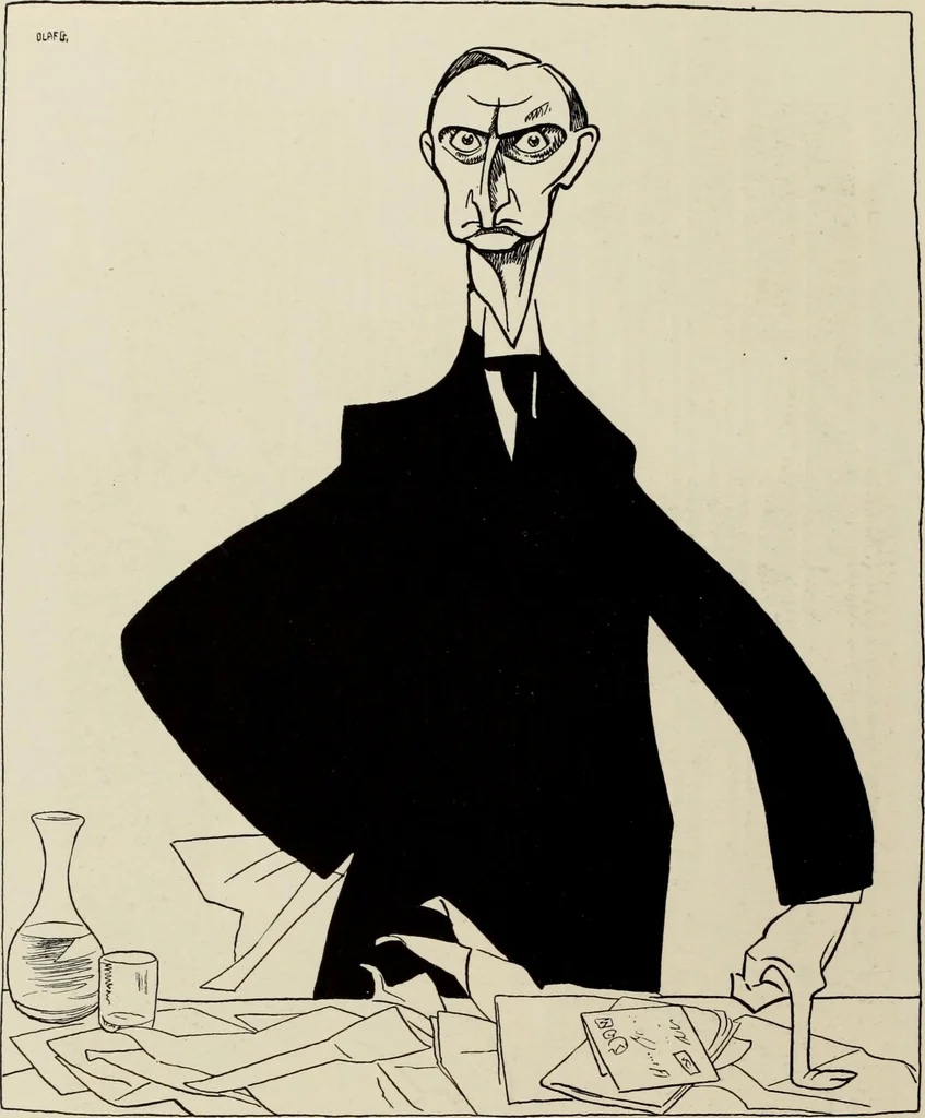 An illustration from Pen drawing and pen draughtsmen : their work and their methods : a study of the art today with technical suggestions, 1920, leaf 207