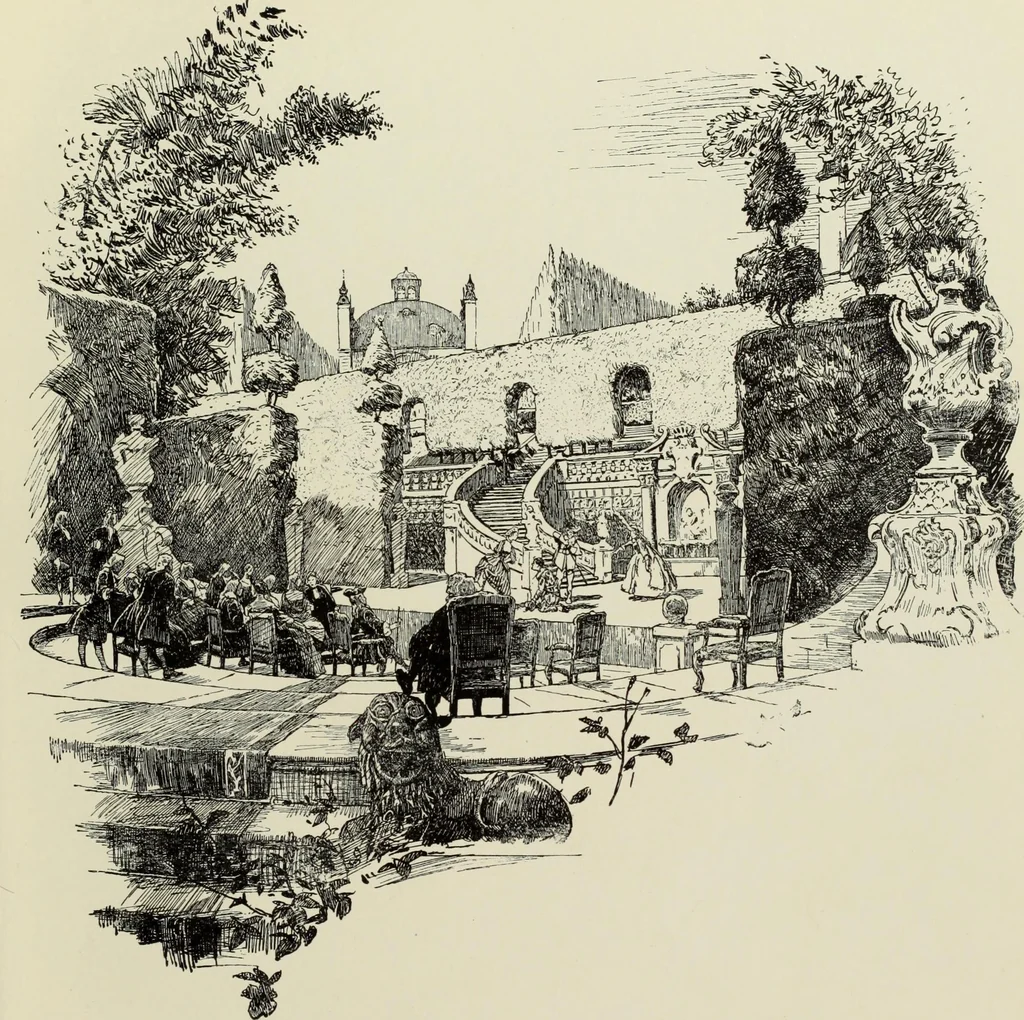 An illustration from Pen drawing and pen draughtsmen : their work and their methods : a study of the art today with technical suggestions, 1920, leaf 218