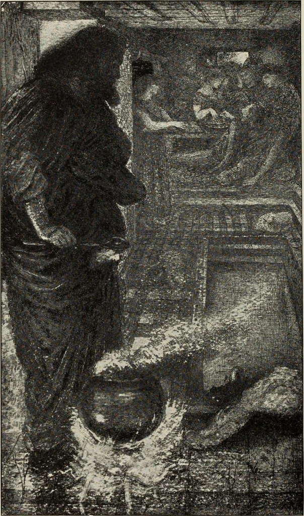 An illustration from Pen drawing and pen draughtsmen : their work and their methods : a study of the art today with technical suggestions, 1920, leaf 239