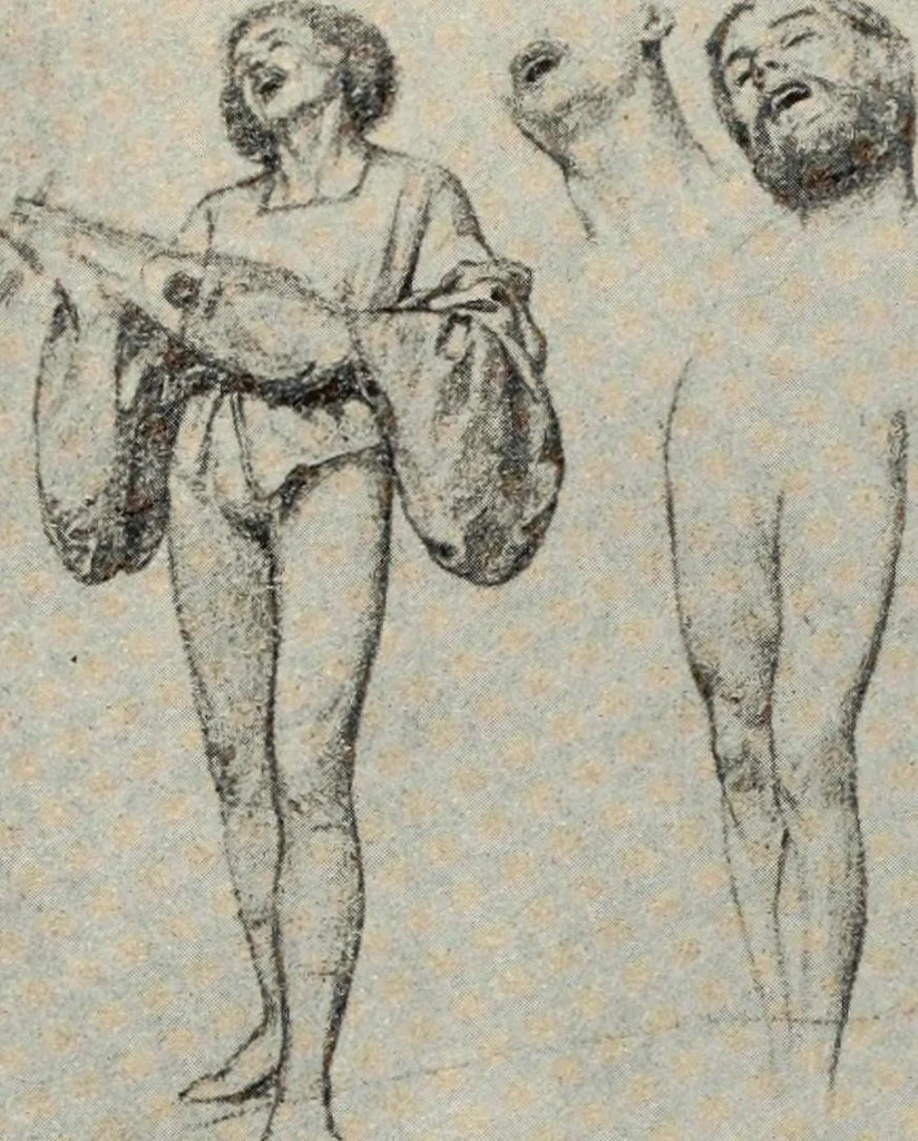 An illustration from Pen drawing and pen draughtsmen : their work and their methods : a study of the art today with technical suggestions, 1920, leaf 243