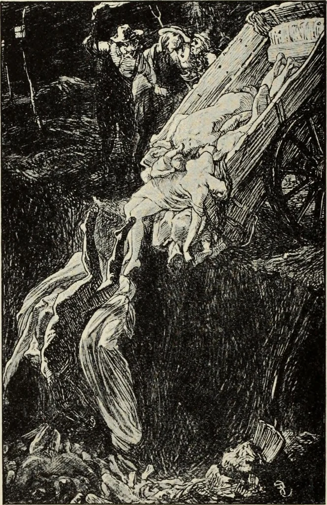 An illustration from Pen drawing and pen draughtsmen : their work and their methods : a study of the art today with technical suggestions, 1920, leaf 261