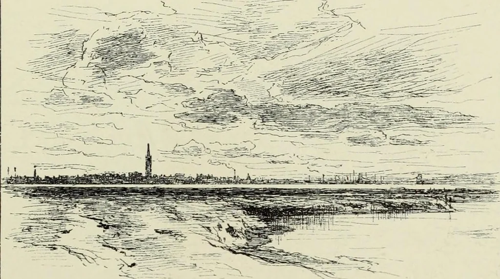An illustration from Pen drawing and pen draughtsmen : their work and their methods : a study of the art today with technical suggestions, 1920, leaf 262