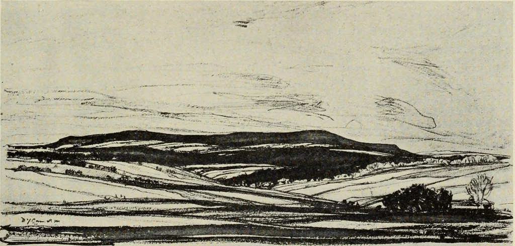 An illustration from Pen drawing and pen draughtsmen : their work and their methods : a study of the art today with technical suggestions, 1920, leaf 262