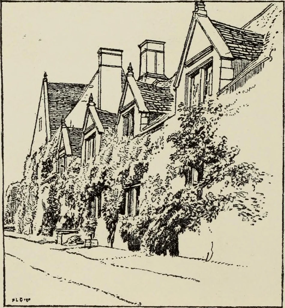 An illustration from Pen drawing and pen draughtsmen : their work and their methods : a study of the art today with technical suggestions, 1920, leaf 279