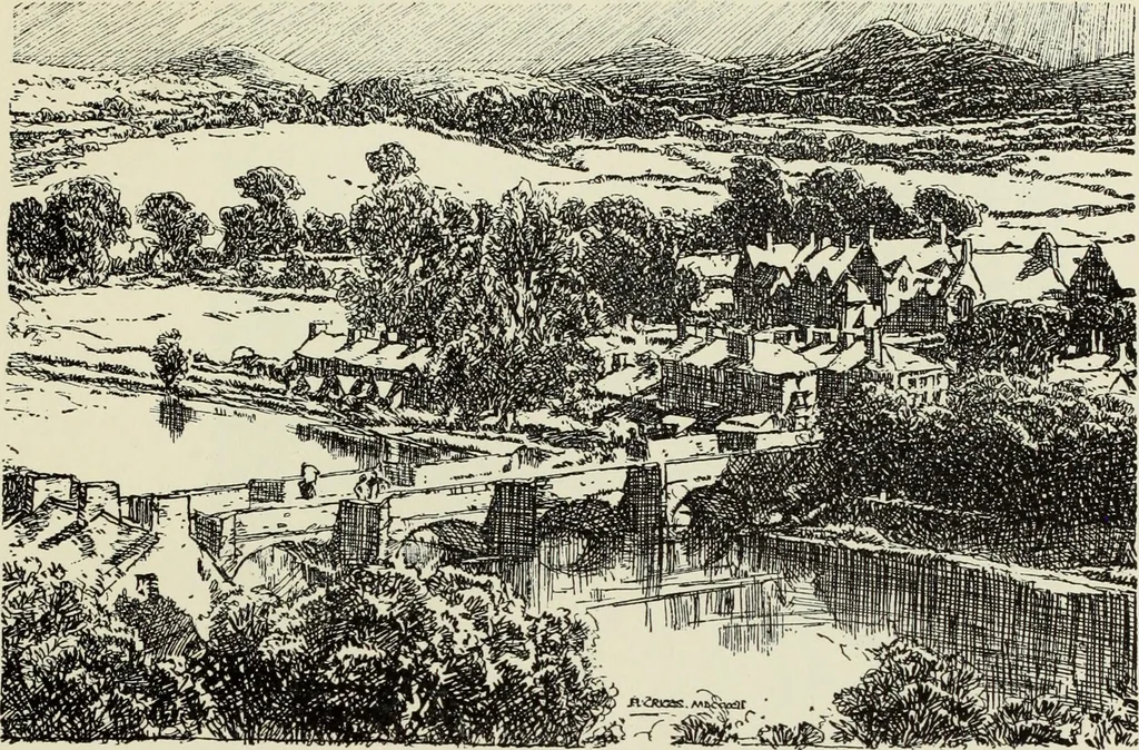 An illustration from Pen drawing and pen draughtsmen : their work and their methods : a study of the art today with technical suggestions, 1920, leaf 280