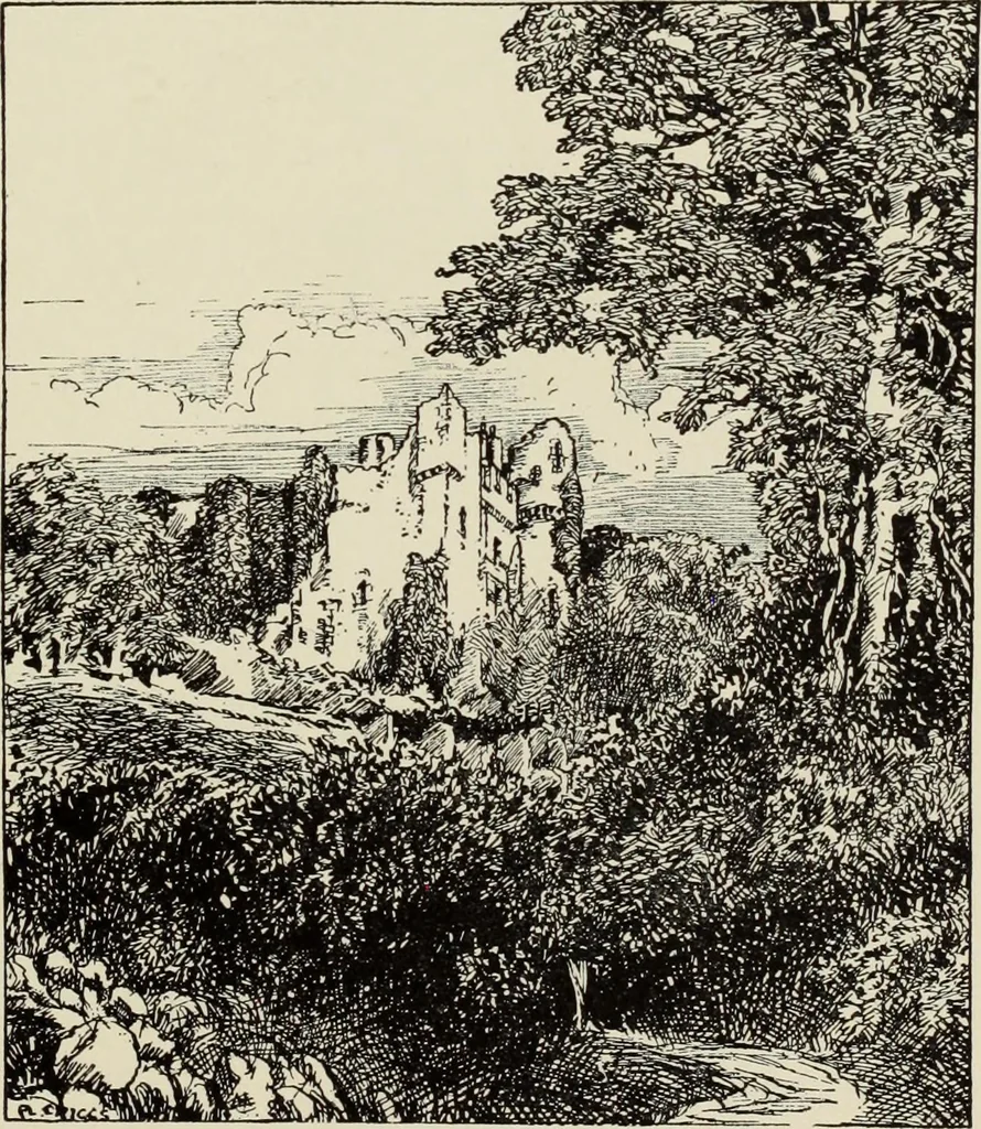 An illustration from Pen drawing and pen draughtsmen : their work and their methods : a study of the art today with technical suggestions, 1920, leaf 280