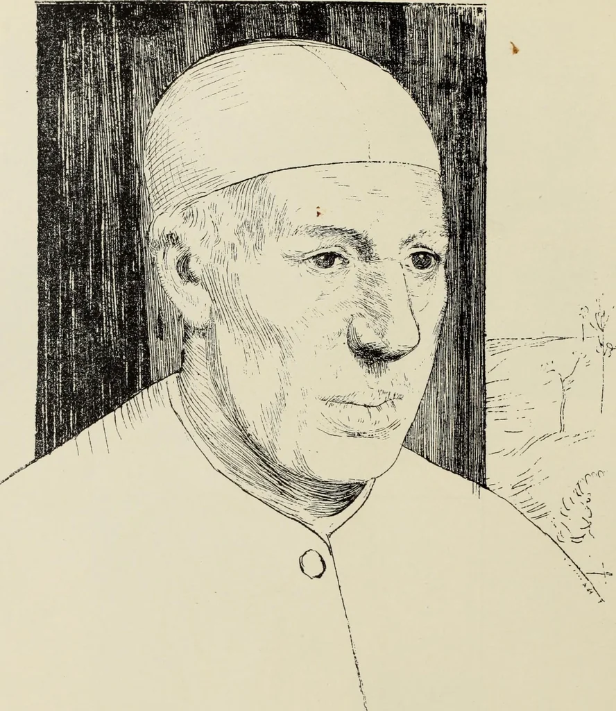 An illustration from Pen drawing and pen draughtsmen : their work and their methods : a study of the art today with technical suggestions, 1920, leaf 281