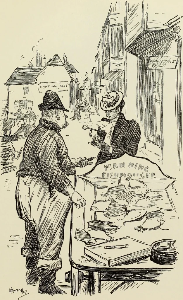 An illustration from Pen drawing and pen draughtsmen : their work and their methods : a study of the art today with technical suggestions, 1920, leaf 292
