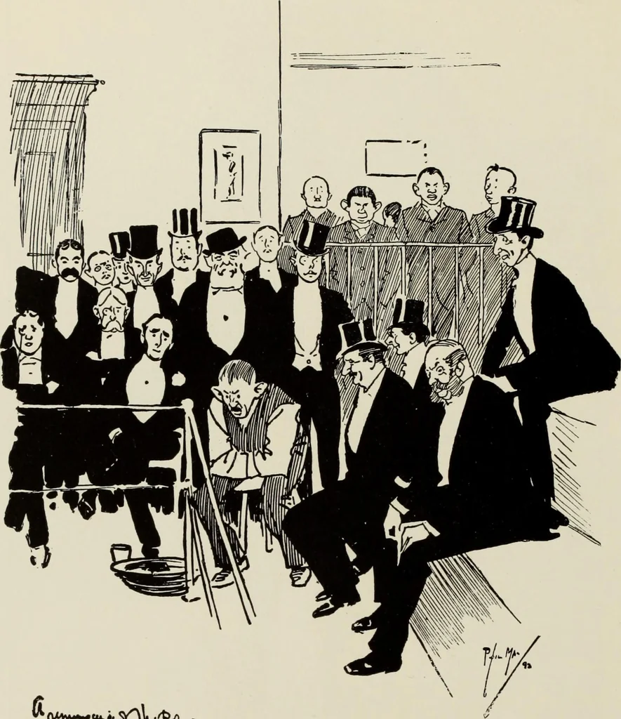 An illustration from Pen drawing and pen draughtsmen : their work and their methods : a study of the art today with technical suggestions, 1920, leaf 297