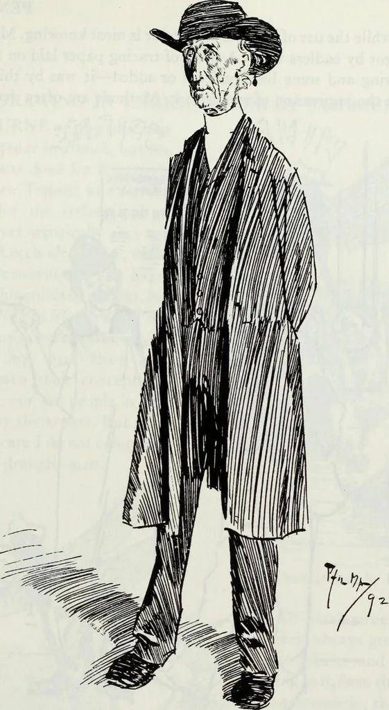 An illustration from Pen drawing and pen draughtsmen : their work and their methods : a study of the art today with technical suggestions, 1920, leaf 298