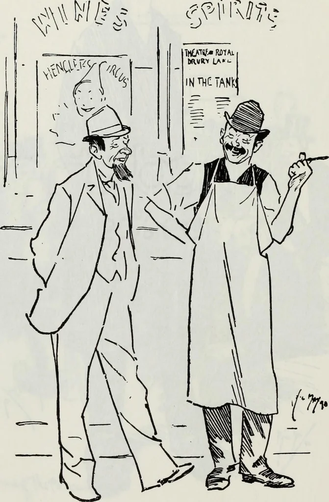 An illustration from Pen drawing and pen draughtsmen : their work and their methods : a study of the art today with technical suggestions, 1920, leaf 299