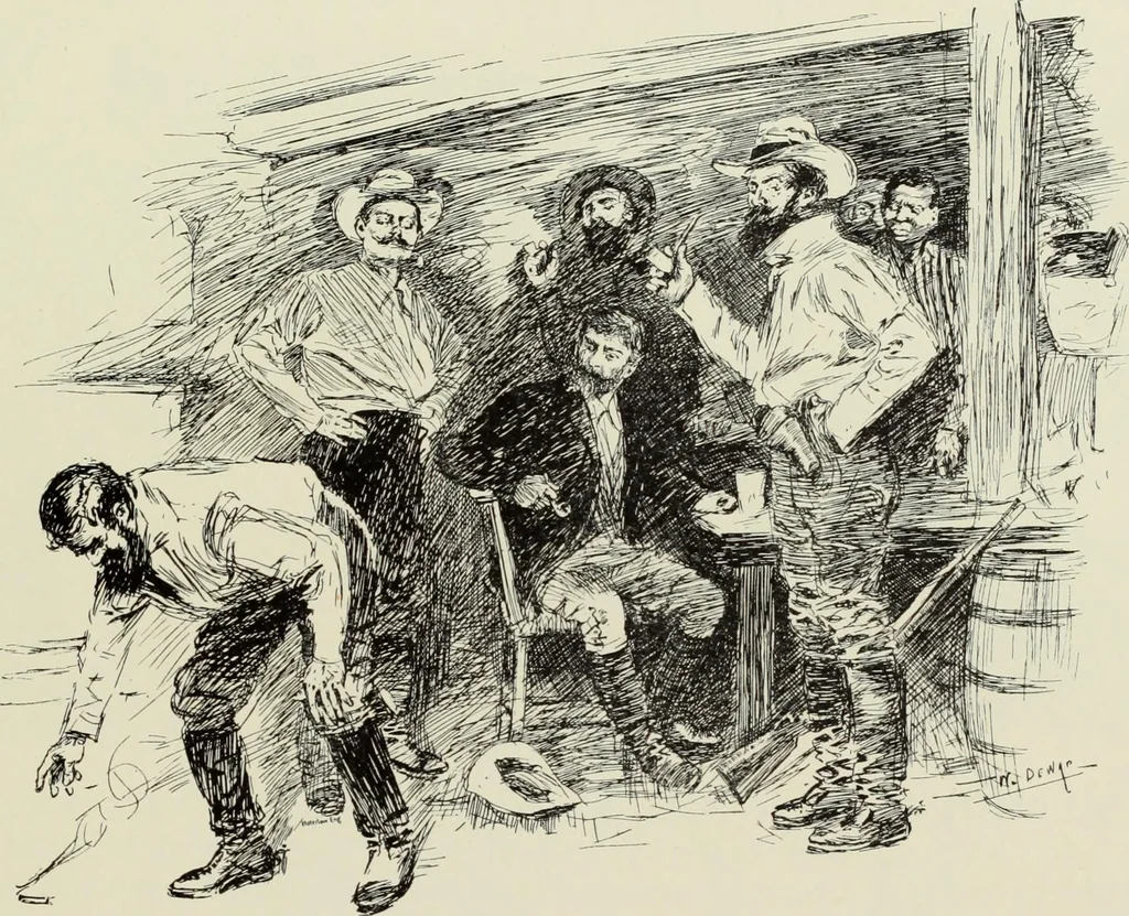 An illustration from Pen drawing and pen draughtsmen : their work and their methods : a study of the art today with technical suggestions, 1920, leaf 302