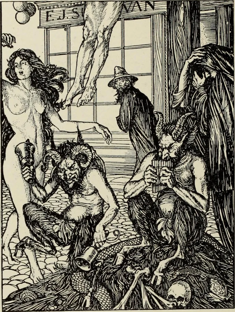 An illustration from Pen drawing and pen draughtsmen : their work and their methods : a study of the art today with technical suggestions, 1920, leaf 307