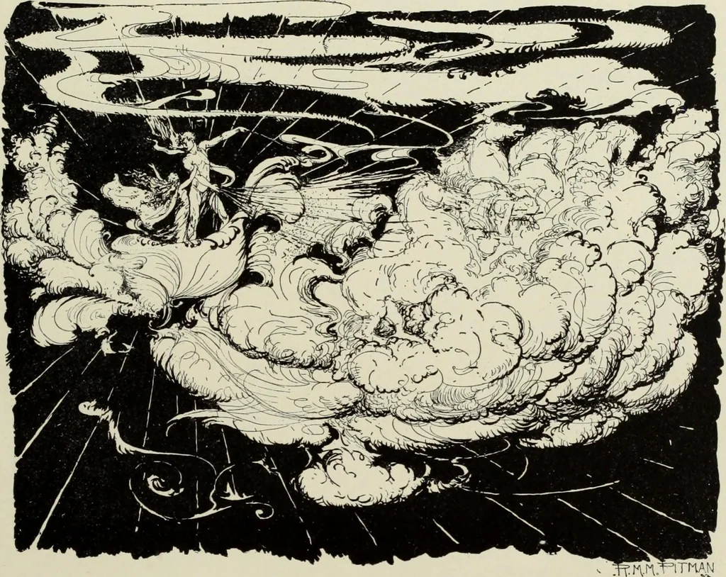 An illustration from Pen drawing and pen draughtsmen : their work and their methods : a study of the art today with technical suggestions, 1920, leaf 314