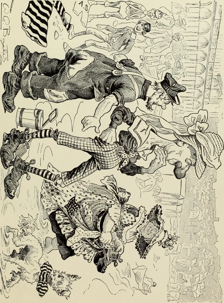 An illustration from Pen drawing and pen draughtsmen : their work and their methods : a study of the art today with technical suggestions, 1920, leaf 318