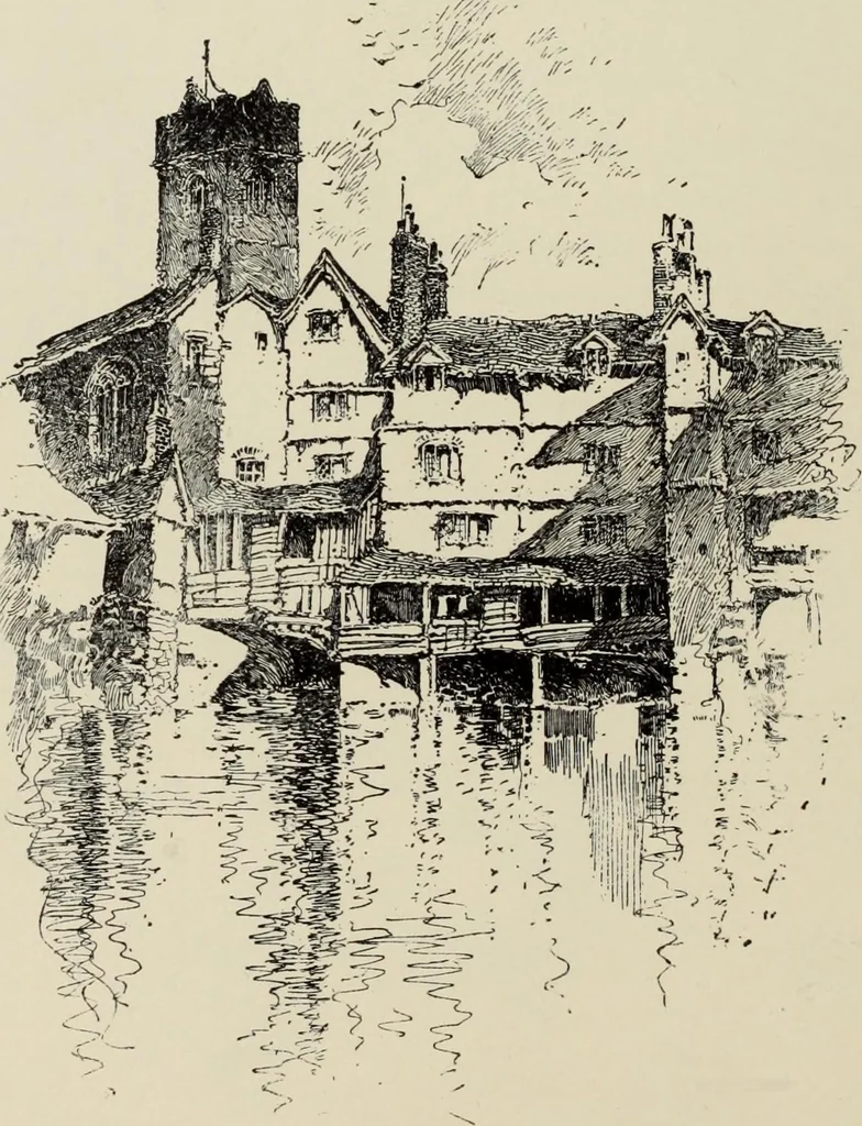 An illustration from Pen drawing and pen draughtsmen : their work and their methods : a study of the art today with technical suggestions, 1920, leaf 319