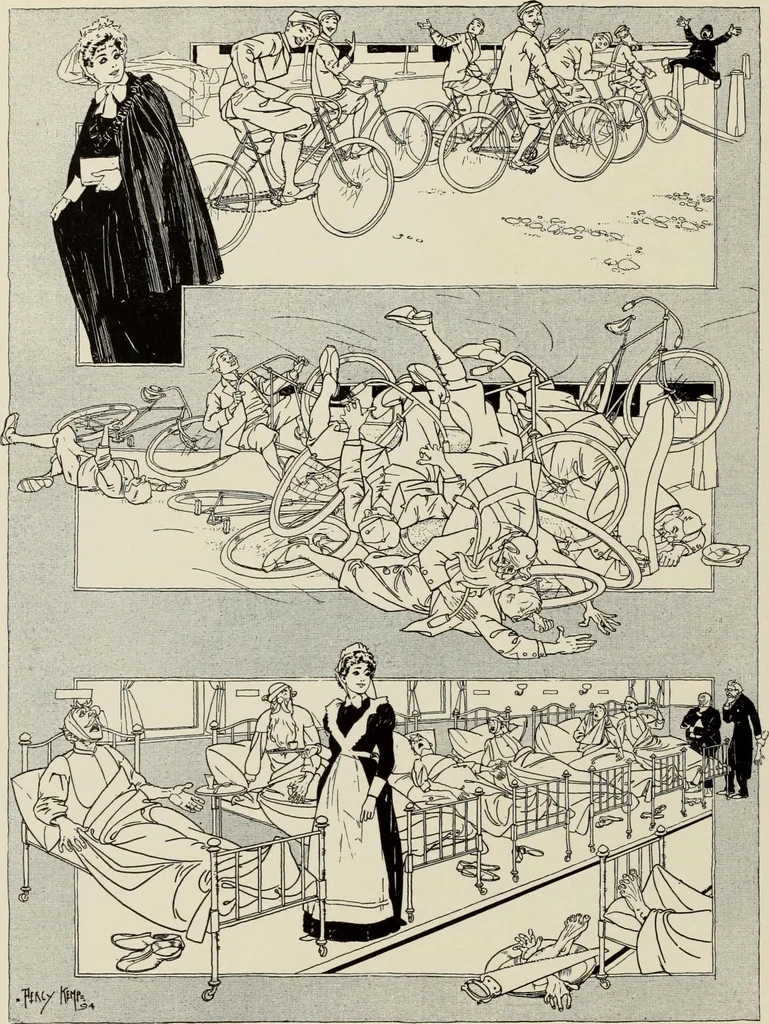 An illustration from Pen drawing and pen draughtsmen : their work and their methods : a study of the art today with technical suggestions, 1920, leaf 321