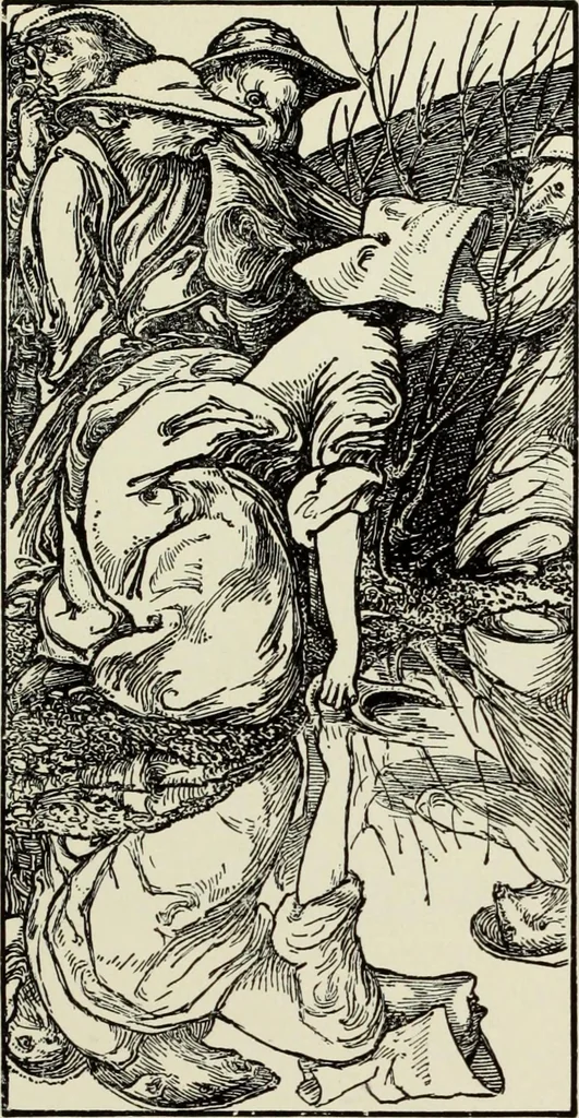 An illustration from Pen drawing and pen draughtsmen : their work and their methods : a study of the art today with technical suggestions, 1920, leaf 322