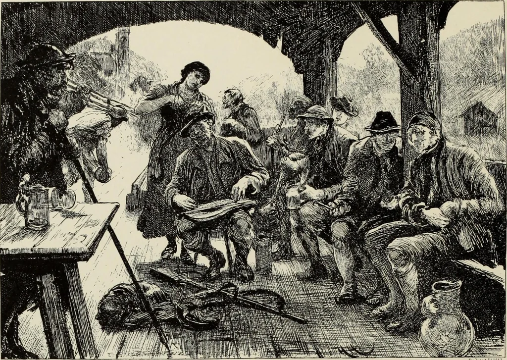 An illustration from Pen drawing and pen draughtsmen : their work and their methods : a study of the art today with technical suggestions, 1920, leaf 323