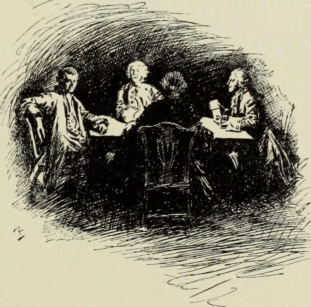 An illustration from Pen drawing and pen draughtsmen : their work and their methods : a study of the art today with technical suggestions, 1920, leaf 342