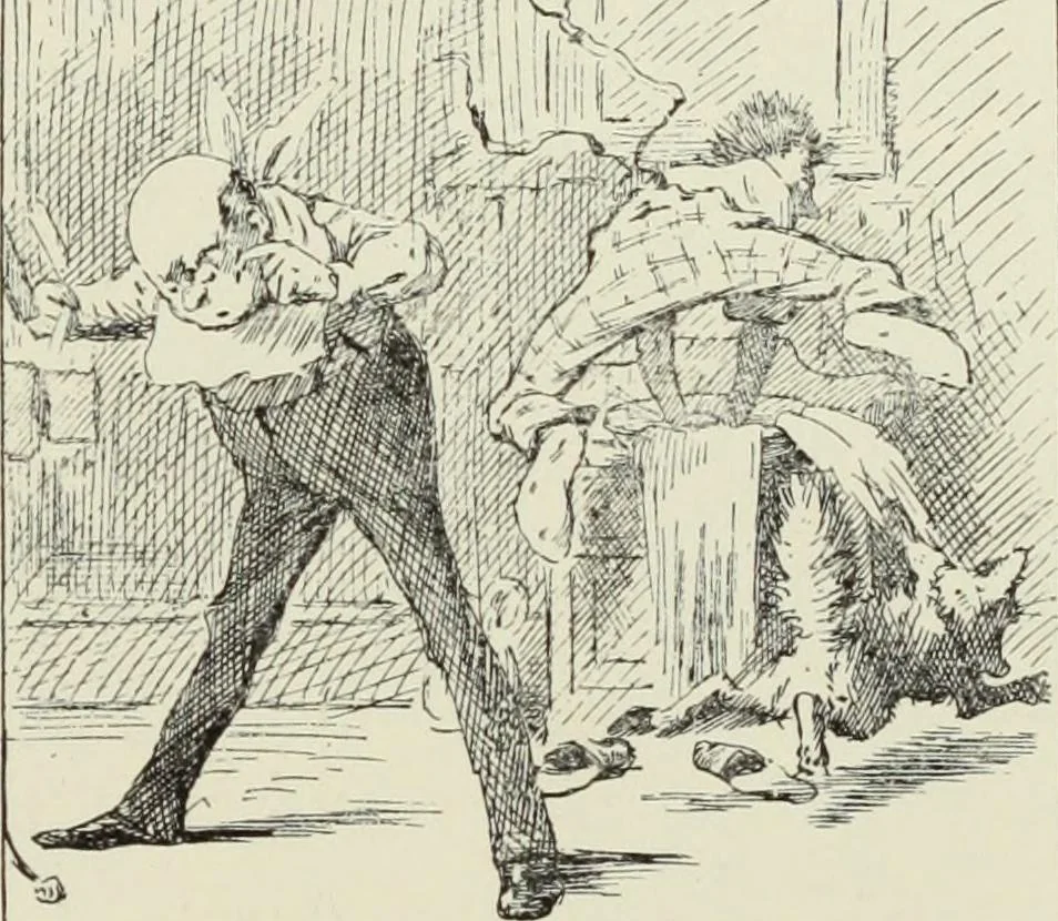 An illustration from Pen drawing and pen draughtsmen : their work and their methods : a study of the art today with technical suggestions, 1920, leaf 348