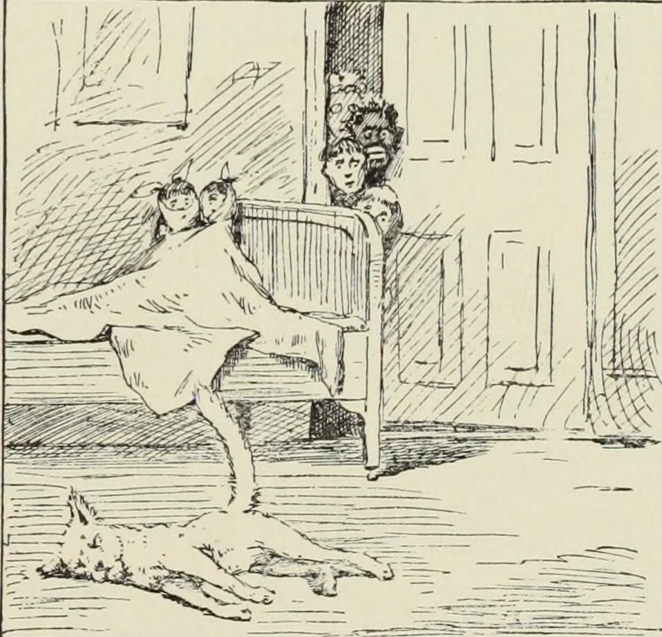 An illustration from Pen drawing and pen draughtsmen : their work and their methods : a study of the art today with technical suggestions, 1920, leaf 348