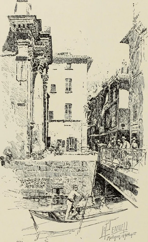 An illustration from Pen drawing and pen draughtsmen : their work and their methods : a study of the art today with technical suggestions, 1920, leaf 361