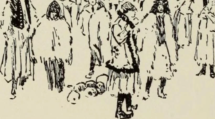 An illustration from Pen drawing and pen draughtsmen : their work and their methods : a study of the art today with technical suggestions, 1920, leaf 365