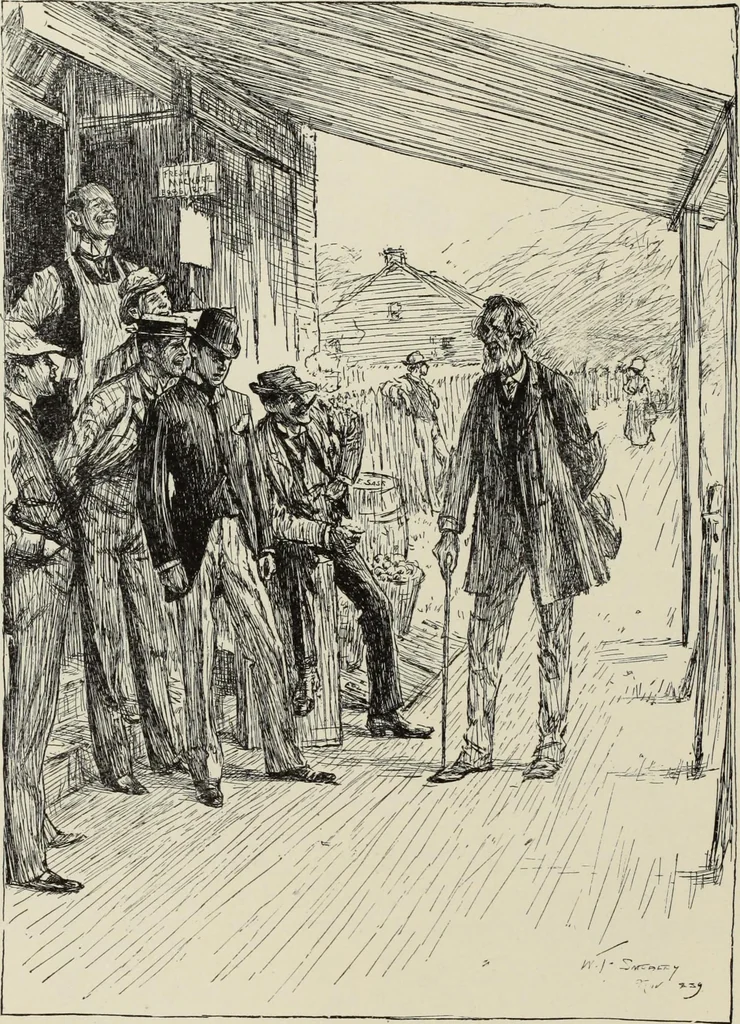 An illustration from Pen drawing and pen draughtsmen : their work and their methods : a study of the art today with technical suggestions, 1920, leaf 377