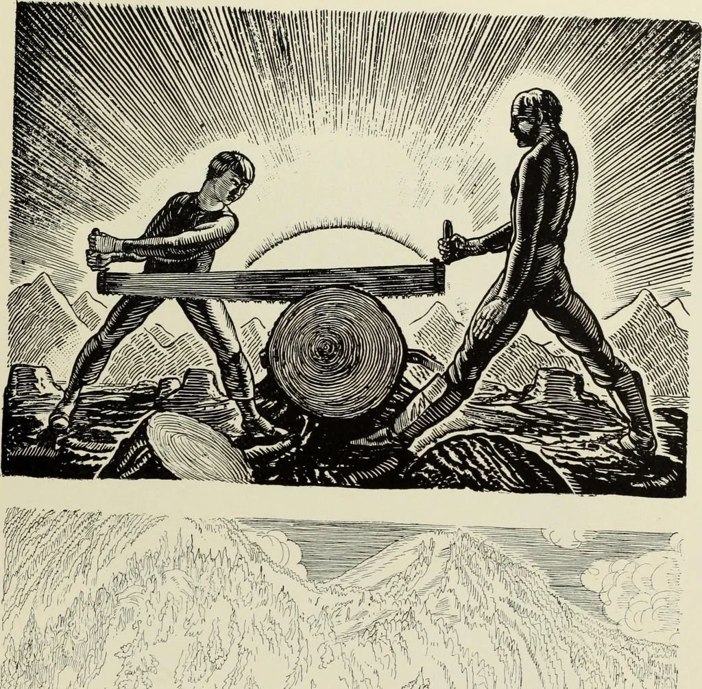 An illustration from Pen drawing and pen draughtsmen : their work and their methods : a study of the art today with technical suggestions, 1920, leaf 384
