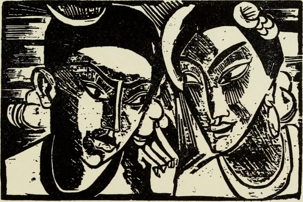 An illustration from Pen drawing and pen draughtsmen : their work and their methods : a study of the art today with technical suggestions, 1920, leaf 402