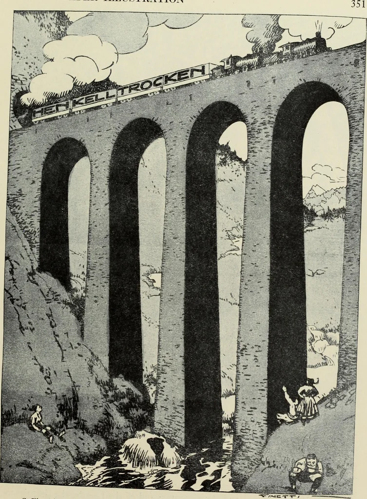 An illustration from Pen drawing and pen draughtsmen : their work and their methods : a study of the art today with technical suggestions, 1920, leaf 408