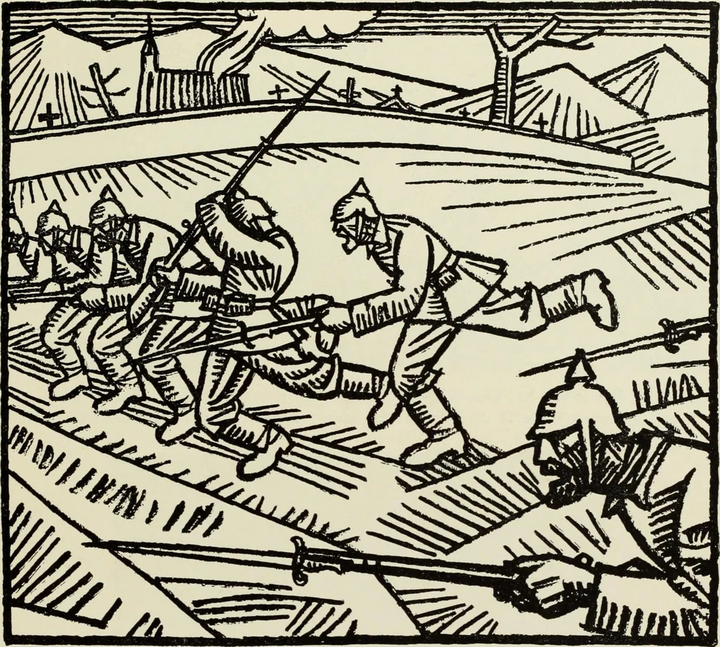 An illustration from Pen drawing and pen draughtsmen : their work and their methods : a study of the art today with technical suggestions, 1920, leaf 412