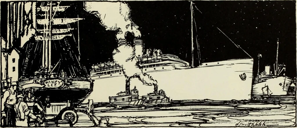 An illustration from Pen drawing and pen draughtsmen : their work and their methods : a study of the art today with technical suggestions, 1920, leaf 414