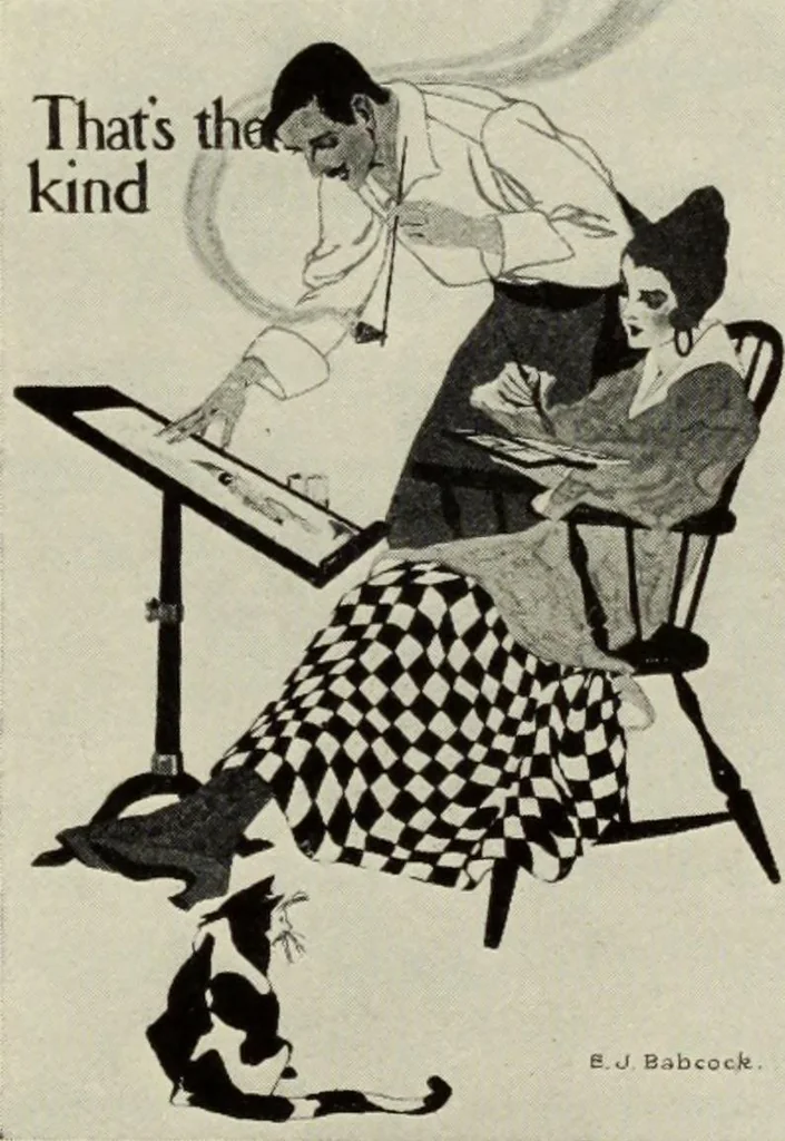 An illustration from Pen drawing and pen draughtsmen : their work and their methods : a study of the art today with technical suggestions, 1920, leaf 434