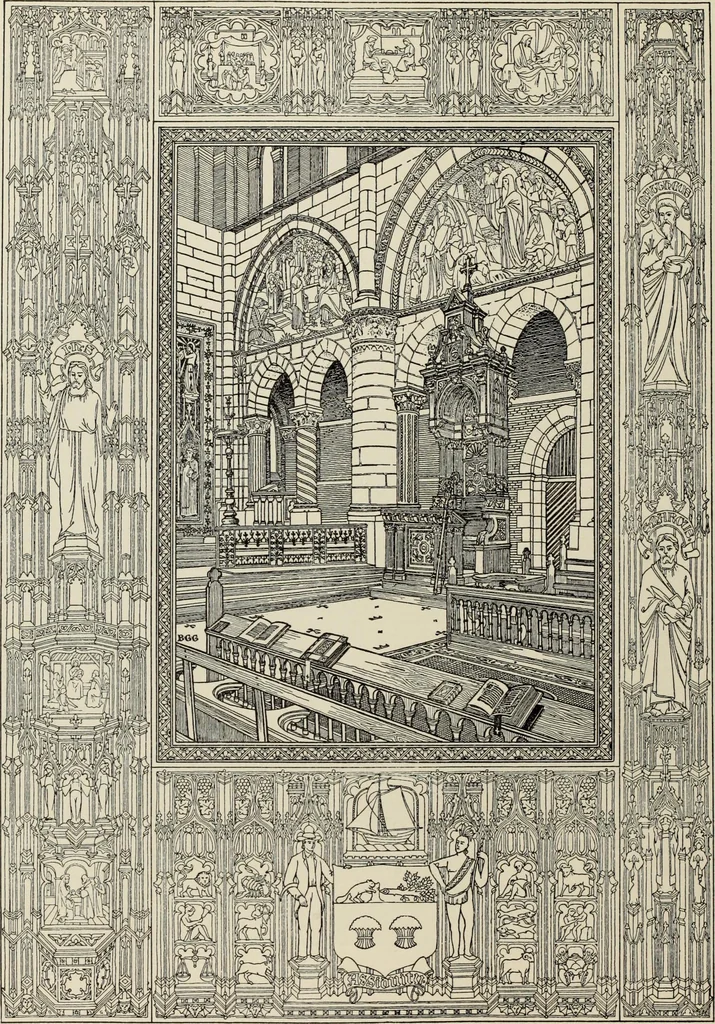 An illustration from Pen drawing and pen draughtsmen : their work and their methods : a study of the art today with technical suggestions, 1920, leaf 441