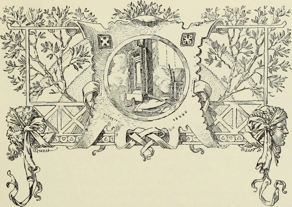 An illustration from Pen drawing and pen draughtsmen : their work and their methods : a study of the art today with technical suggestions, 1920, leaf 460