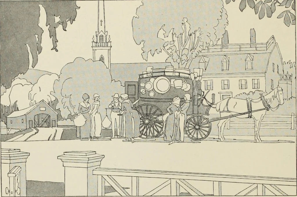 An illustration from Pen drawing and pen draughtsmen : their work and their methods : a study of the art today with technical suggestions, 1920, leaf 465