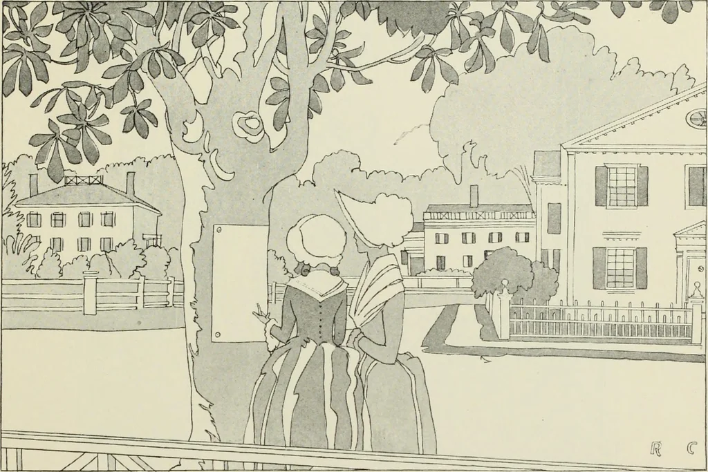 An illustration from Pen drawing and pen draughtsmen : their work and their methods : a study of the art today with technical suggestions, 1920, leaf 466