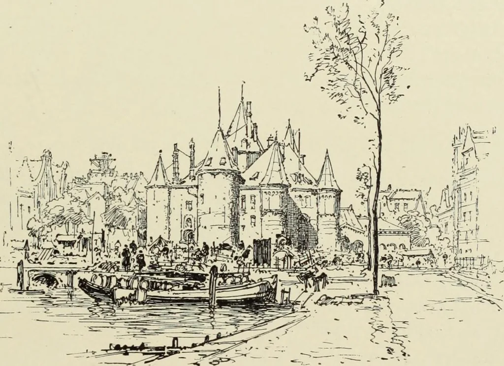 An illustration from Pen drawing and pen draughtsmen : their work and their methods : a study of the art today with technical suggestions, 1920, leaf 52