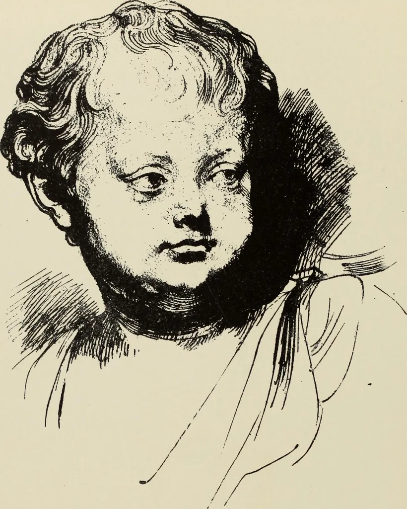 An illustration from Pen drawing and pen draughtsmen : their work and their methods : a study of the art today with technical suggestions, 1920, leaf 57