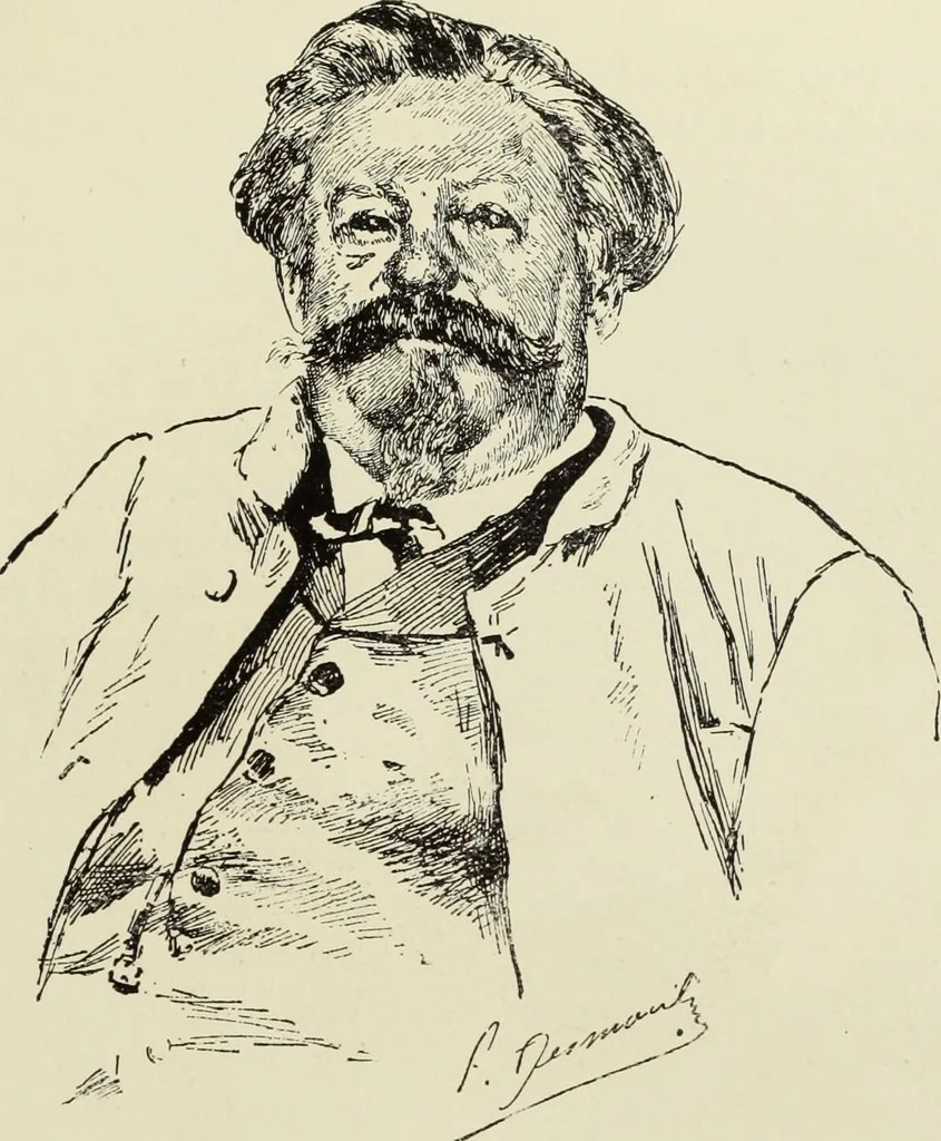 An illustration from Pen drawing and pen draughtsmen : their work and their methods : a study of the art today with technical suggestions, 1920, leaf 58