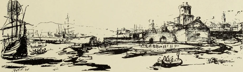 An illustration from Pen drawing and pen draughtsmen : their work and their methods : a study of the art today with technical suggestions, 1920, leaf 60