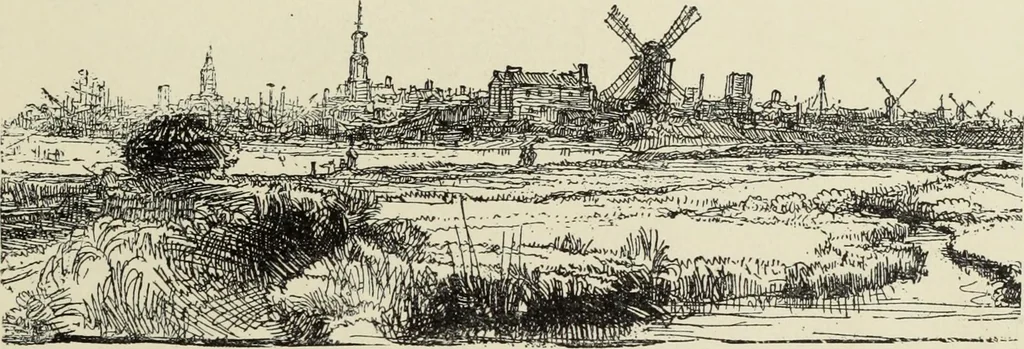 An illustration from Pen drawing and pen draughtsmen : their work and their methods : a study of the art today with technical suggestions, 1920, leaf 62